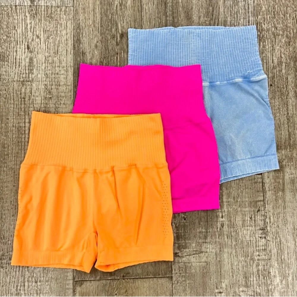 FREE PEOPLE Good Karma Running Shorts - Picture 13 of 15